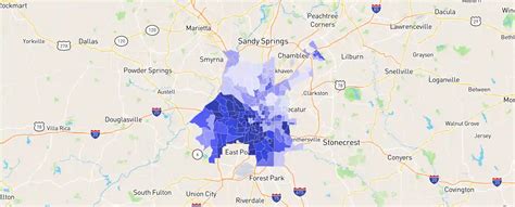 Areas To Avoid In Atlanta Map - Almire Marcelia