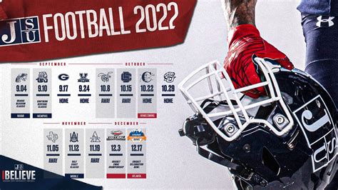 SWAC Champions Jackson State Announce 2022 Football Schedule; Season ...