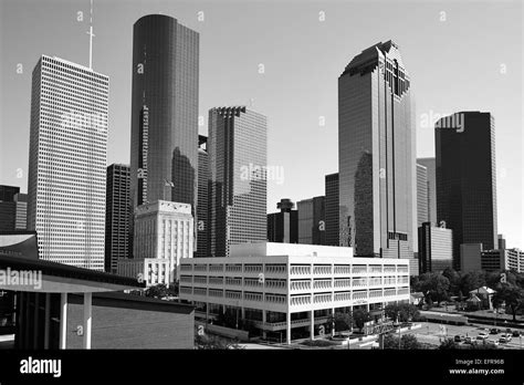 View of Downtown Houston Stock Photo - Alamy