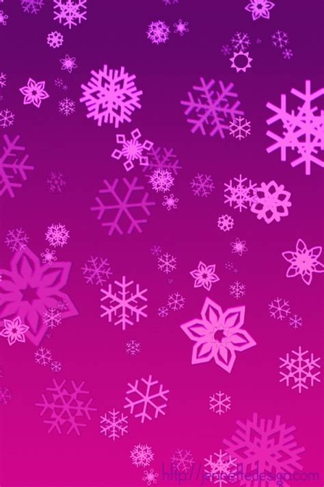 Pink snowflakes | Snowflake wallpaper, Pink wallpaper iphone, Xmas ...