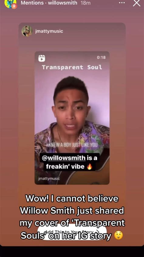 Willow Smith shared my cover! | Acoustic music, Music playlist, Songs