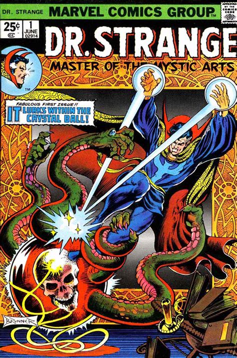 Doctor Strange v2 #1 - Frank Brunner art & cover (Top 10) - Pencil Ink