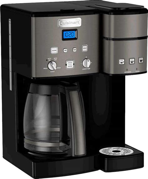 Customer Reviews: Cuisinart Coffee Center 12-Cup Coffee Maker and Single Serve Brewer Black ...