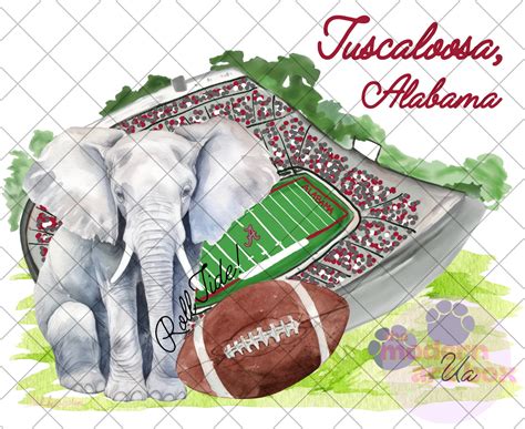 Crimson Tide Alabama - Digital Download - Football – The Modern Art Box