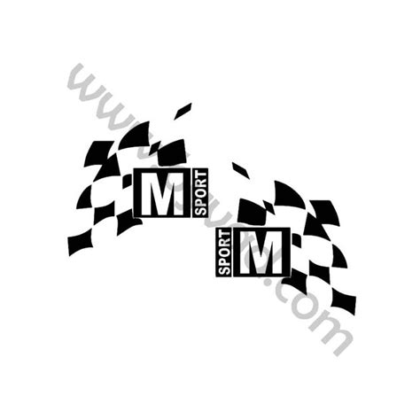 Stickers M-SPORT x2 - STICKERS FORD - STICKERS FORD - STICKERS MARQUE ...