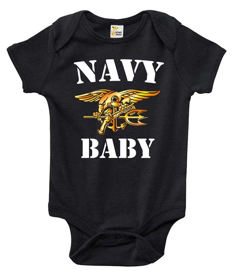 Baby Bodysuit - Navy Baby | Navy baby, Military baby, Baby bodysuit