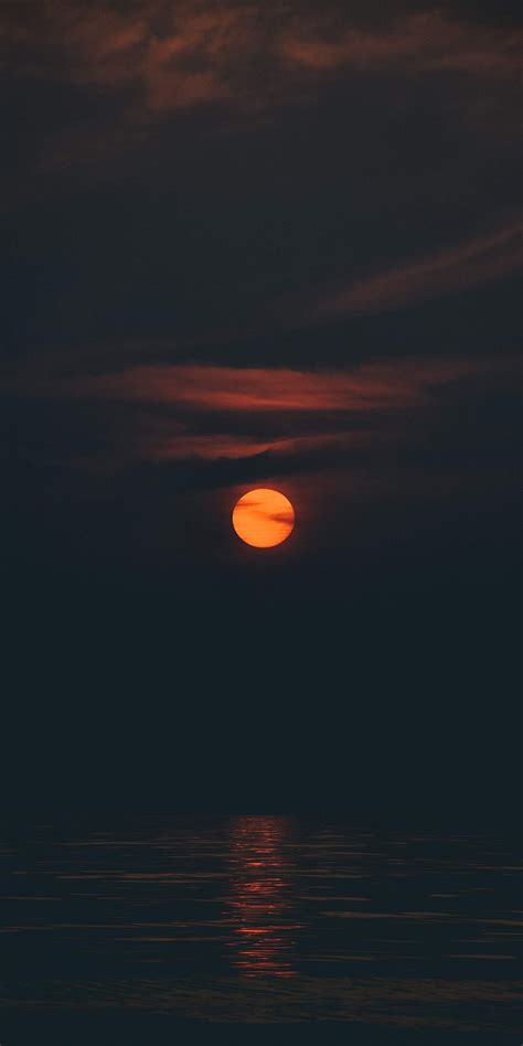 Dark Calm Aesthetics, Black Sunset HD phone wallpaper | Pxfuel