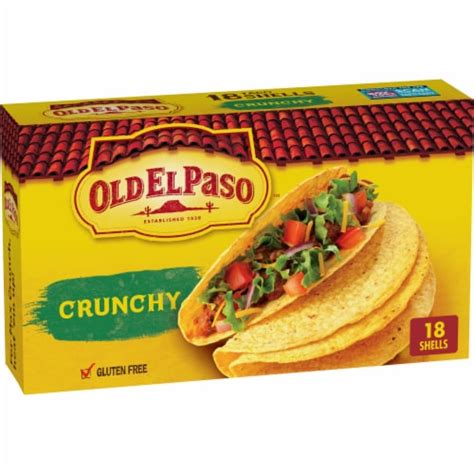 Old El Paso™ Gluten Free Crunchy Taco Shells, 18 ct / 6.89 oz - King ...