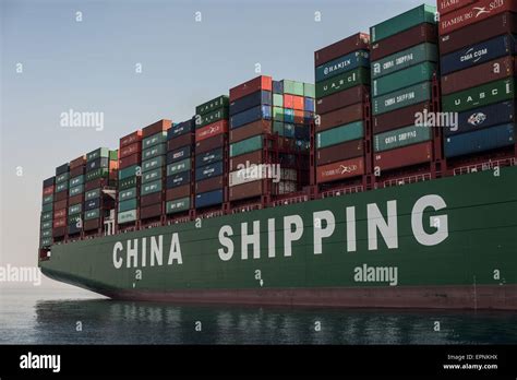 China Shipping Container Lines Stockfotos und -bilder Kaufen - Alamy