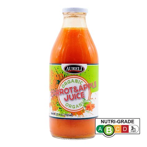 Aureli Organic Fresh Carrot Apple Juice-No Sugar Added | NTUC FairPrice