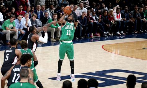 WATCH: Kyrie Irving drills 31-foot shot to lead Celtics over Wizards