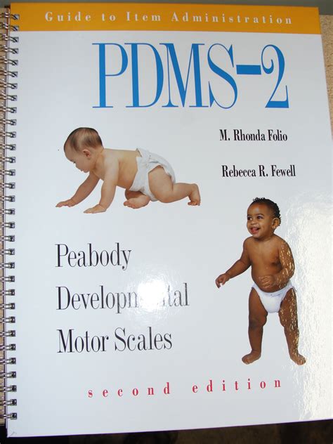 Buy Peabody Developmental Motor Scales: Guide to Item Administration Online at desertcartUAE