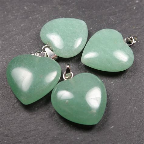 Aventurine Pendants - Light Green Aventurine Pendants for Jewellery