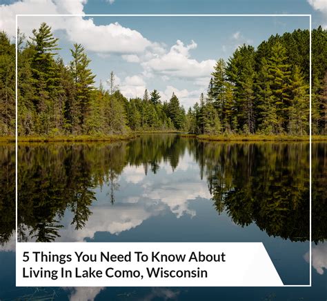 5 Things You Need To Know About Living In Lake Como, Wisconsin