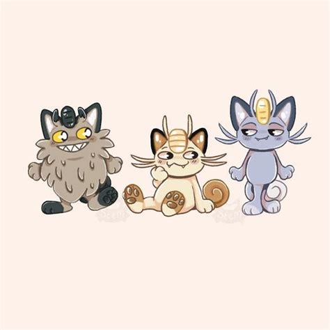 Meowth Sticker Pack | Etsy in 2021 | Pokemon game characters, Stickers packs, Pokemon