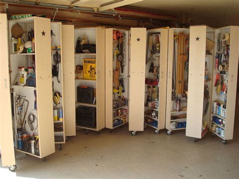 How to Build DIY Rolling Garage Storage Cabinets With Shelves - HubPages