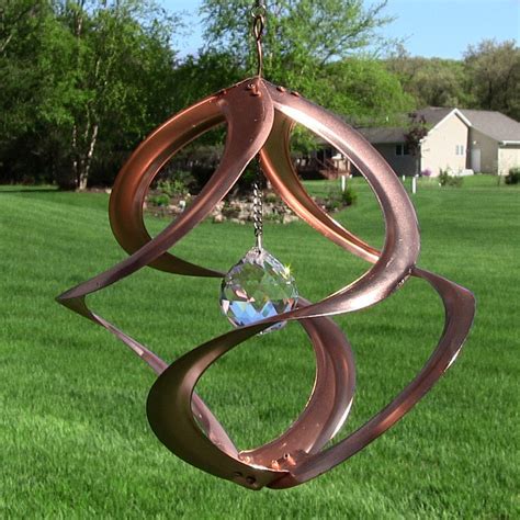 Single Crystal Wind Spinner | Wind spinners, Copper wind spinners, Wind sculptures