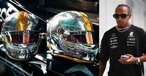 Lewis Hamilton to wear all-chrome helmet at Japanese Grand Prix 2023