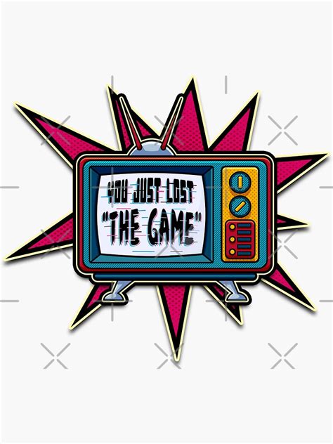 "You just lost the game meme " Sticker for Sale by DenerQueiroz | Redbubble