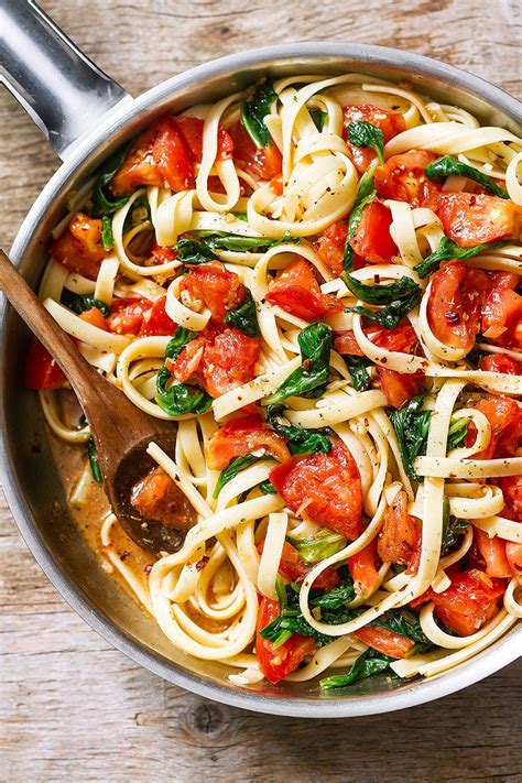 Chicken Pasta Recipe with Tomato and Spinach — Eatwell101