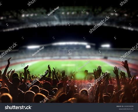 Football Soccer Fans Game Stadium Stock Photo 2229334299 | Shutterstock