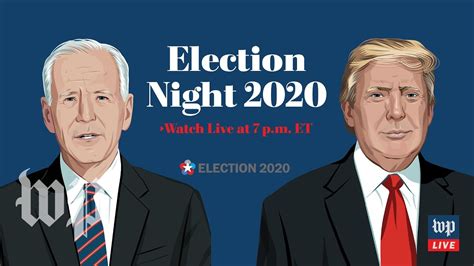 Election Night 2020 results and analysis with The Washington Post - 11/ ...