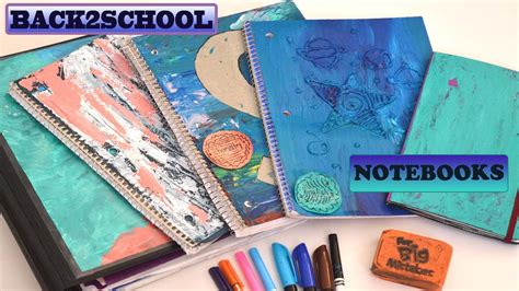 Back To School- Notebook Cover Designs - YouTube