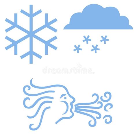 Winter icons stock illustration. Illustration of snow - 12621735