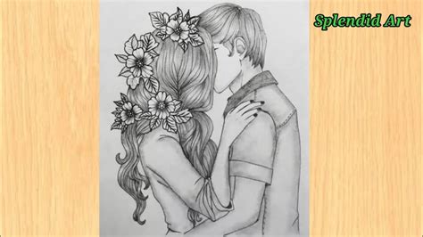 Aggregate 75+ couple kissing pencil sketch latest - in.eteachers