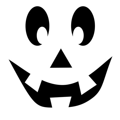 Jack O Lantern Face Stencil Free Stock Photo - Public Domain Pictures