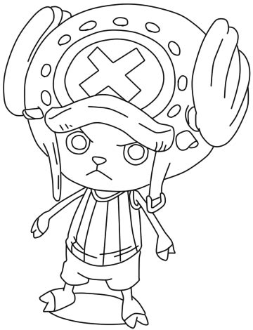 Chopper Lineart by Butchi-001 on DeviantArt