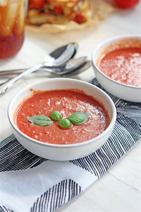 Quick and Easy Tomato Soup - On the table in 20 minutes. | Easy tomato ...