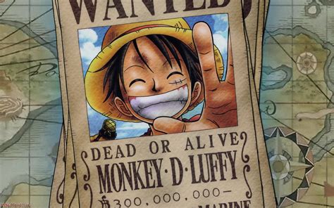 Luffy's Wanted Poster 壁紙画像 - PCHDWallpaper.com : PCHDWallpaper.com