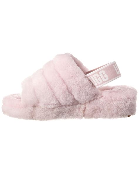 UGG Fluff Yeah Slide in Pink - Lyst