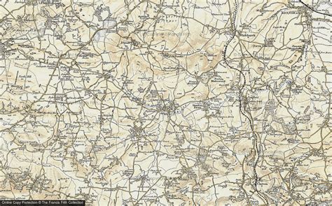 Historic Ordnance Survey Map of Chew Magna, 1899