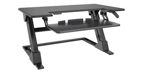 Pisces Healthcare Solutions. Standing Desk Riser With Keyboard Tray, 35 ...