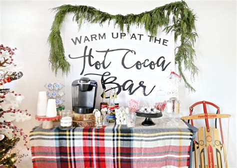 Hot Chocolate Bar with a Keurig - Easy DIY Hot Cocoa Bar Ideas