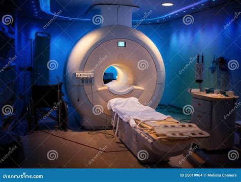 MRI Machine - Hospital stock photo. Image of room, blue - 25019964