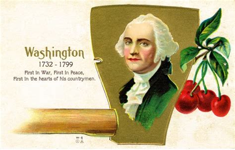 Postcards Etcetera: George Washington - Born February 22, 1732