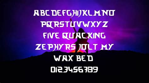 Ninjago Font Free Download