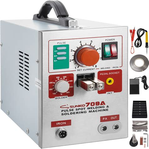 709a Pulse Battery Spot Welder W/iron Soldering Station S70bn Pen 50 ...