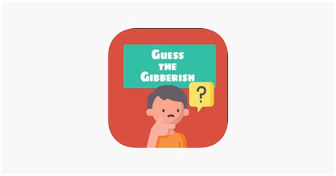 ‎Guess The Gibberish on the App Store