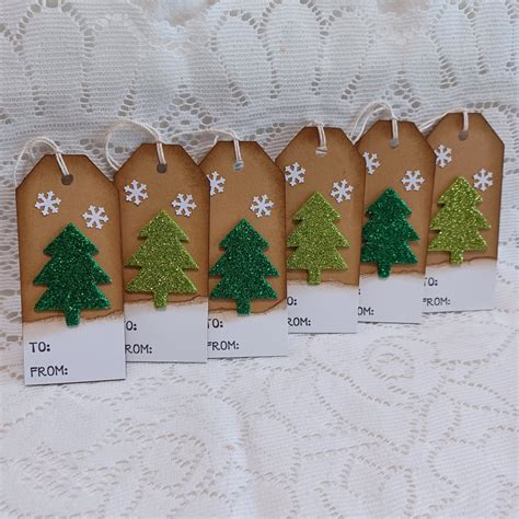 Christmas Tree Tags, Christmas Gift Tags, Holiday Tags, Gift Tags, Rustic Christmas Tags, to ...