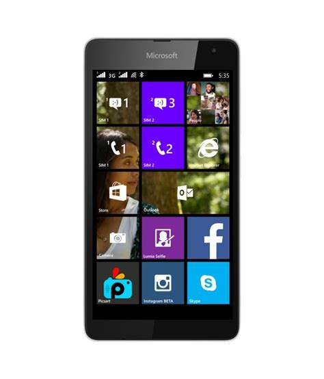 [2021 Lowest Price] Microsoft Lumia 535 Ds (8 Gb)(1 Gb Ram) Price in India & Specifications ...