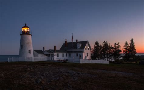 lighthouse, Sunset, Landscape Wallpapers HD / Desktop and Mobile Backgrounds