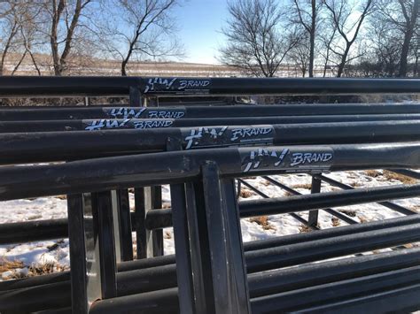 HW Brand Steel Cattle Pen Panels BigIron Auctions