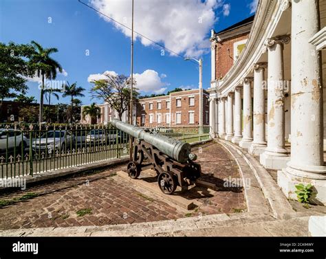 Main Square, Spanish Town, Saint Catherine Parish, Jamaica, West Indies, Caribbean, Central ...