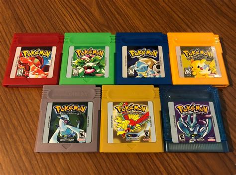 Pokemon GameBoy Color Games *USA FREE SHIPPING* - iCommerce on Web