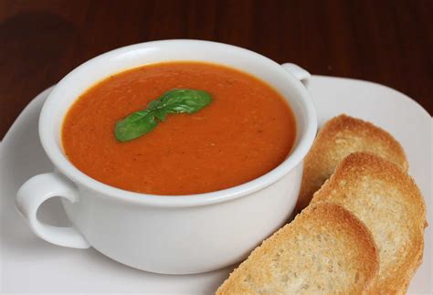 Homemade Tomato Basil Soup - Cooks Recipe Collection