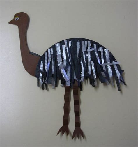 *FR*Emu Crafts & Activities for Kids | Australia crafts, Aboriginal art for kids, Animal crafts ...